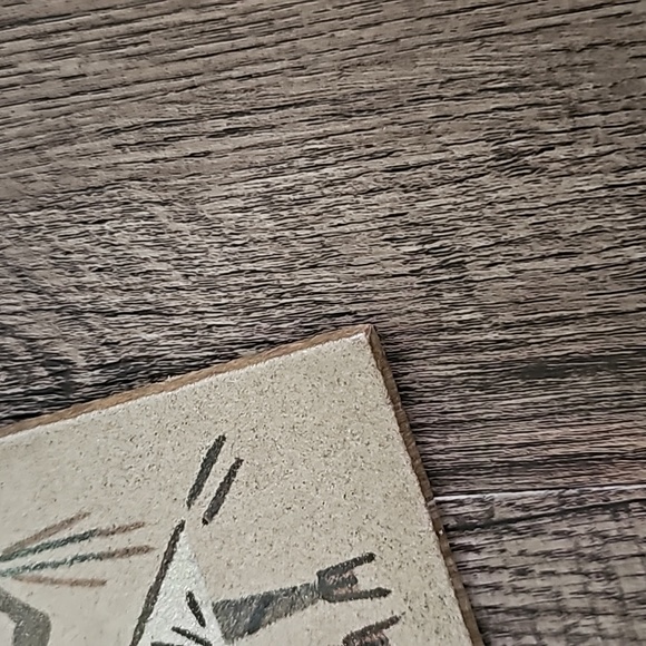 Vintage 1970's Navajo Hunchback Painting Unframed Signed Native American - Picture 4 of 8